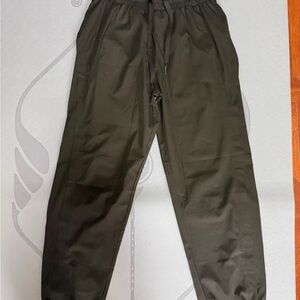 Women's Olive Green Jogger Pants
